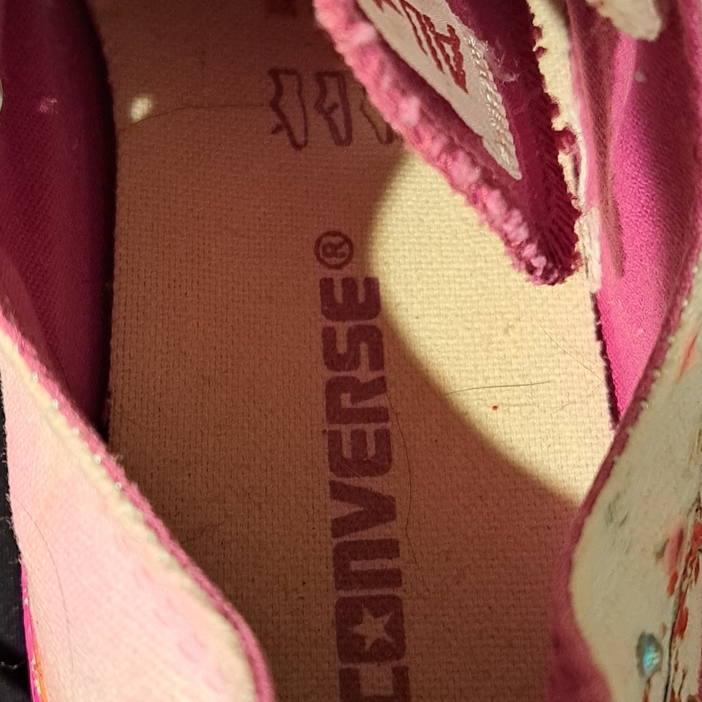 Converse All Star upcycled sneakers. - Picture 8 of 16